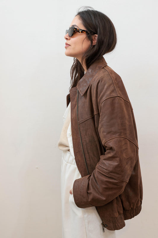 Jacket BOMBER marrón