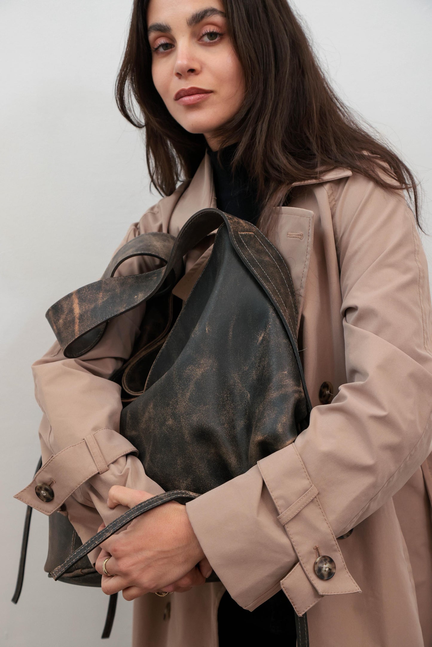 Bolso MEGA desgastado vintage