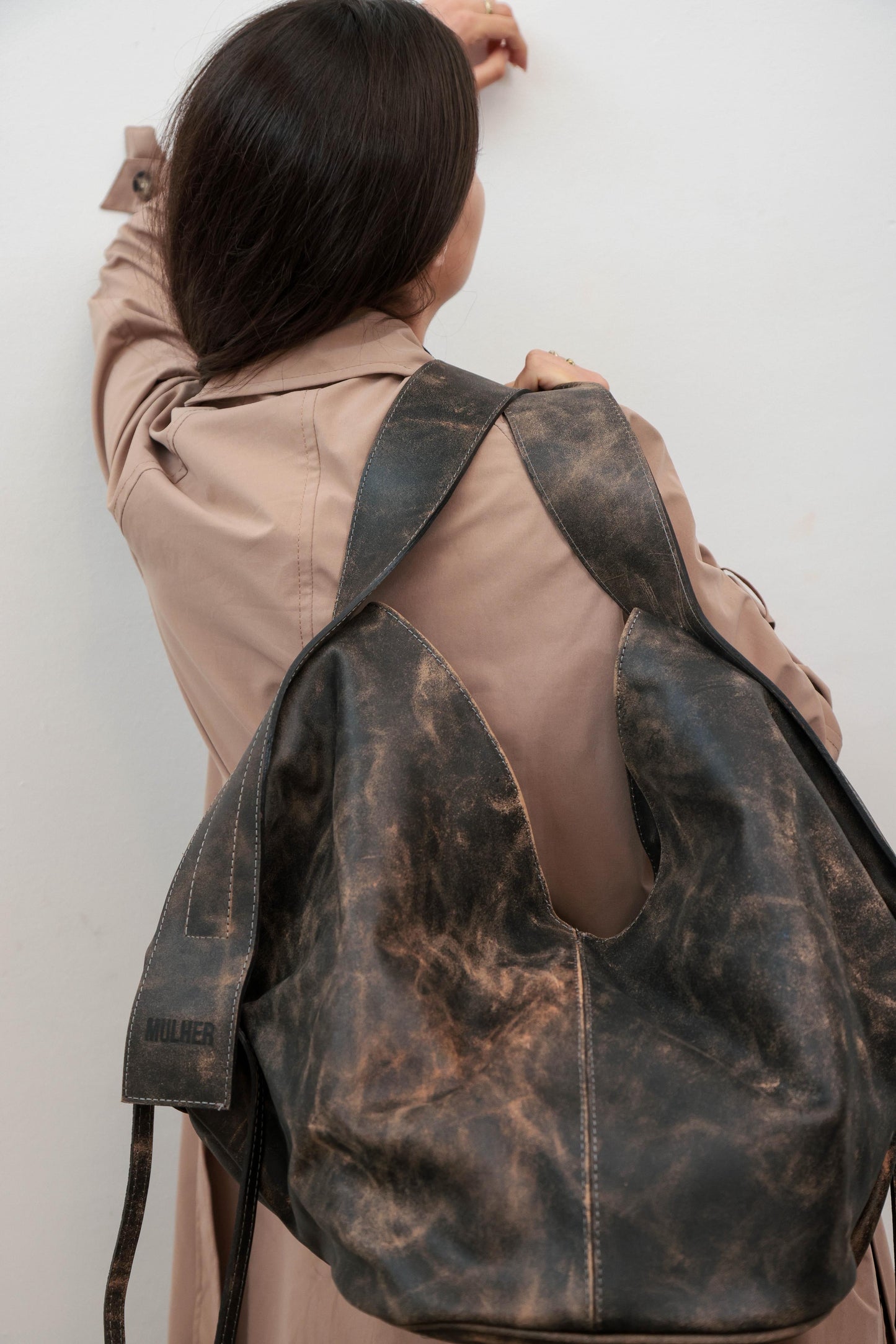 Bolso MEGA desgastado vintage