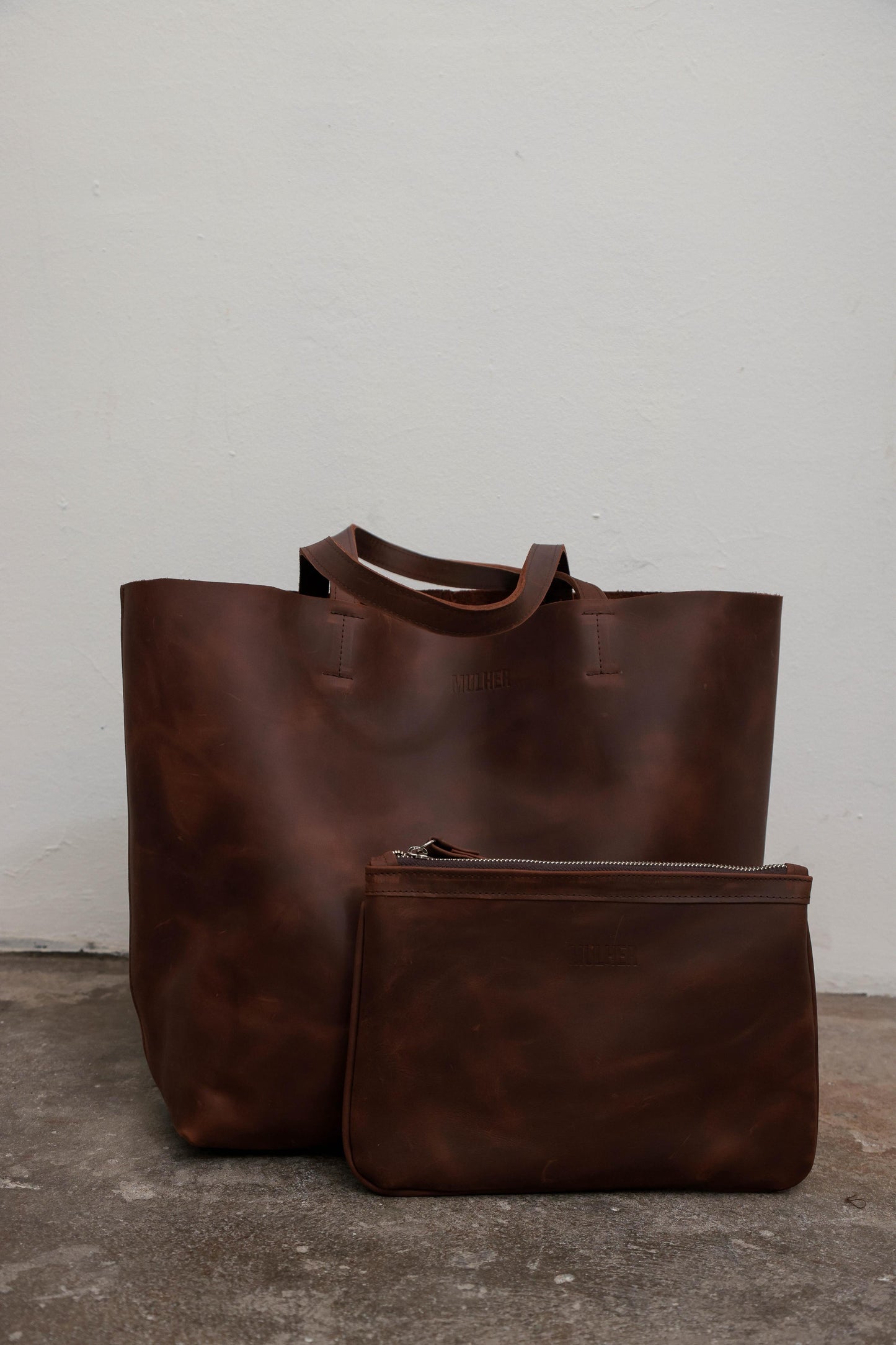 Bolso MALI chocolate liso