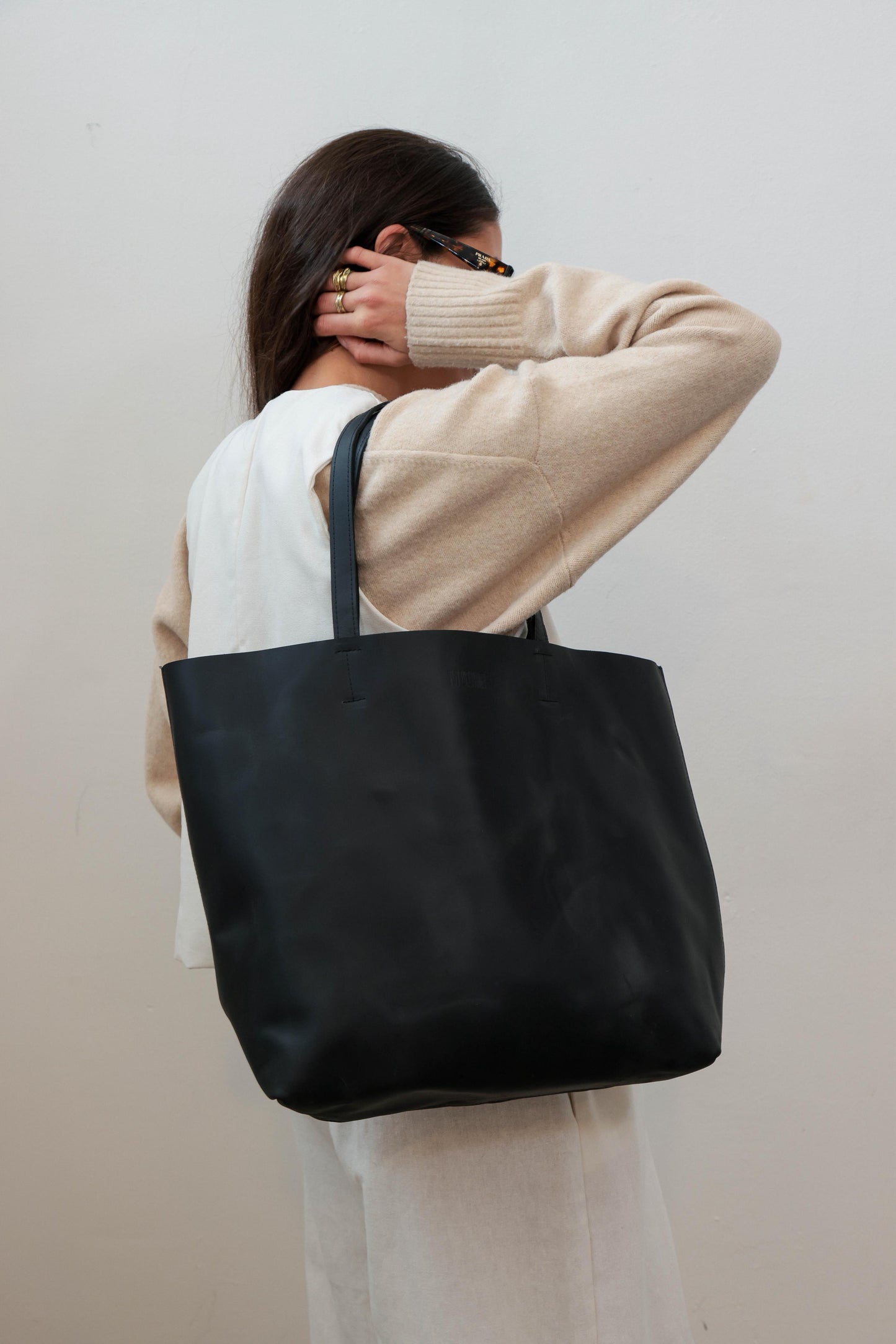 Bolso MALI negro liso
