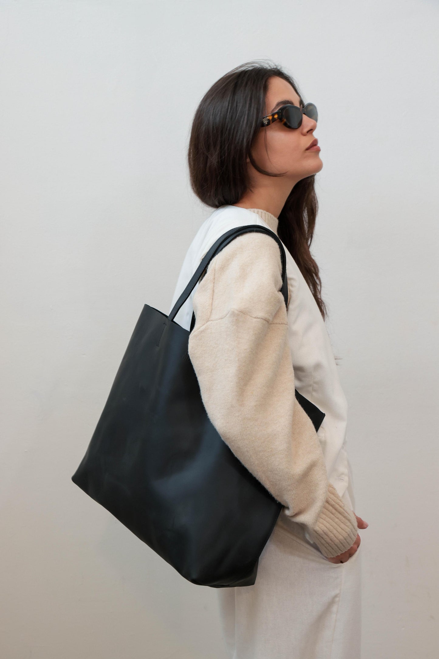 Bolso MALI negro liso