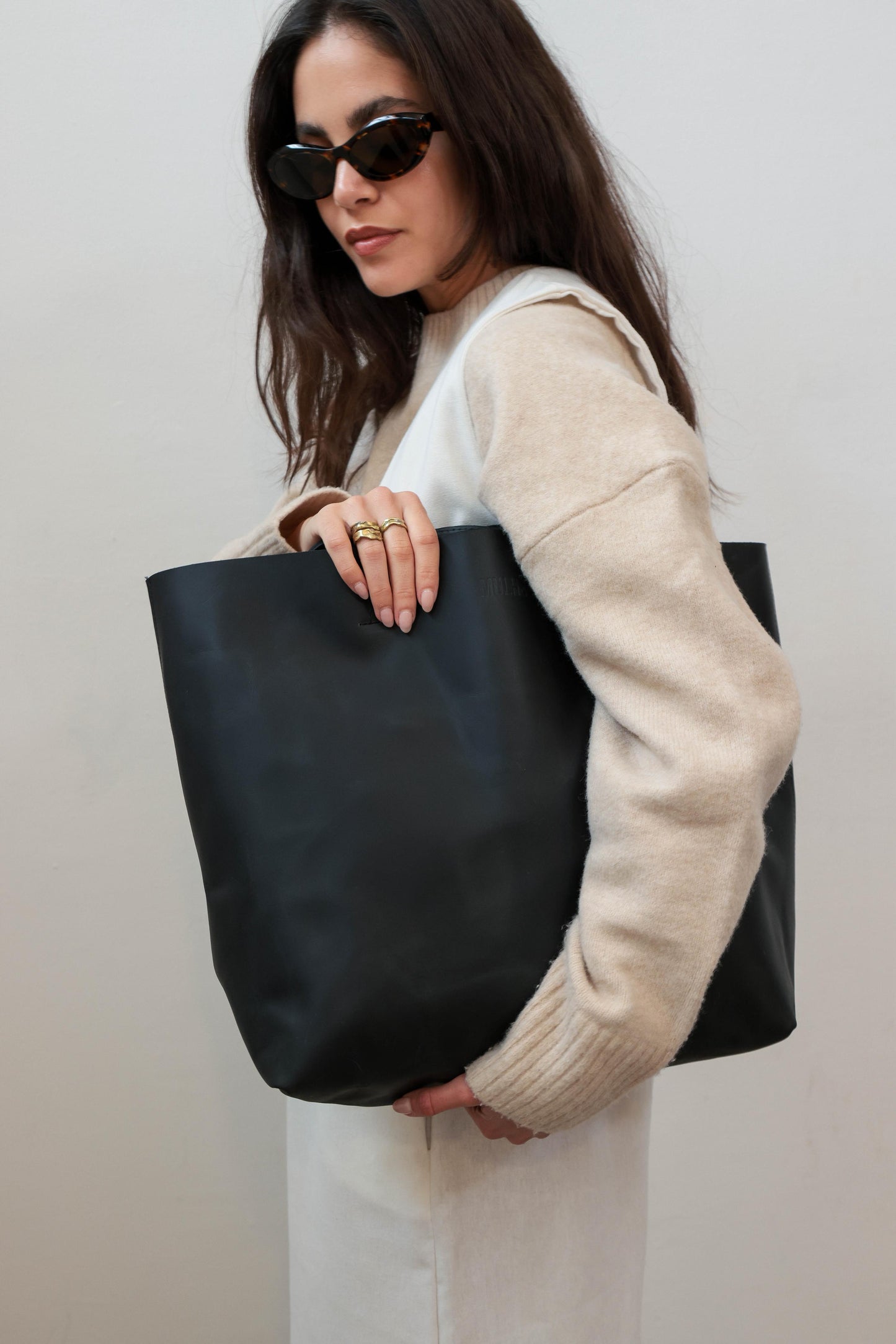 Bolso MALI negro liso