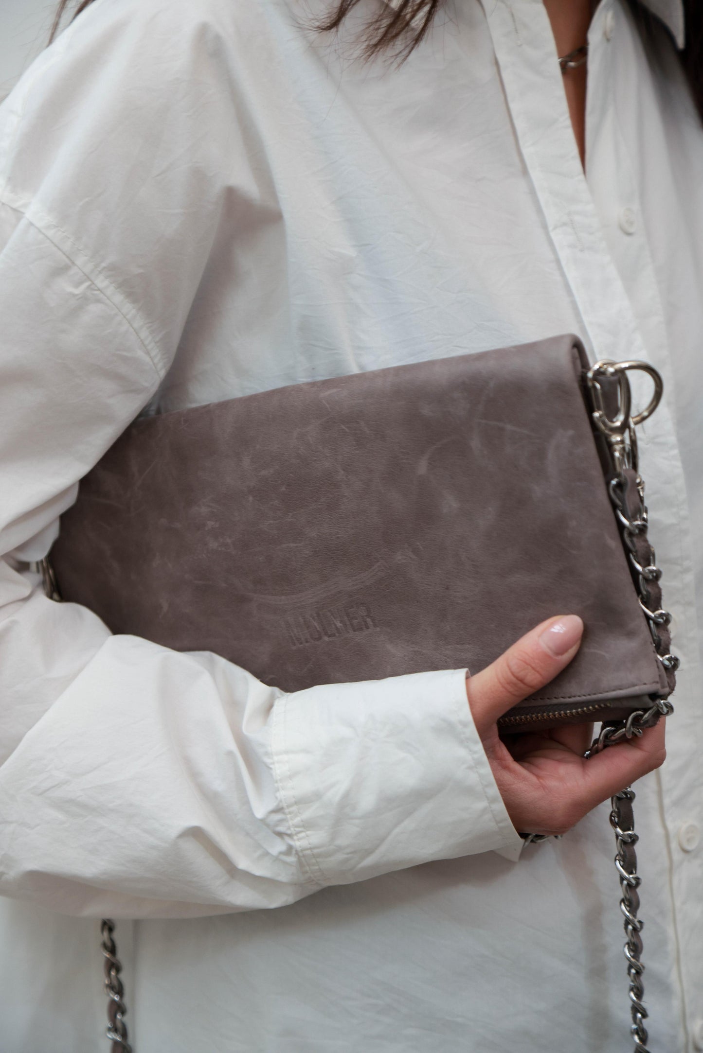 Bandolera OLBIA visón