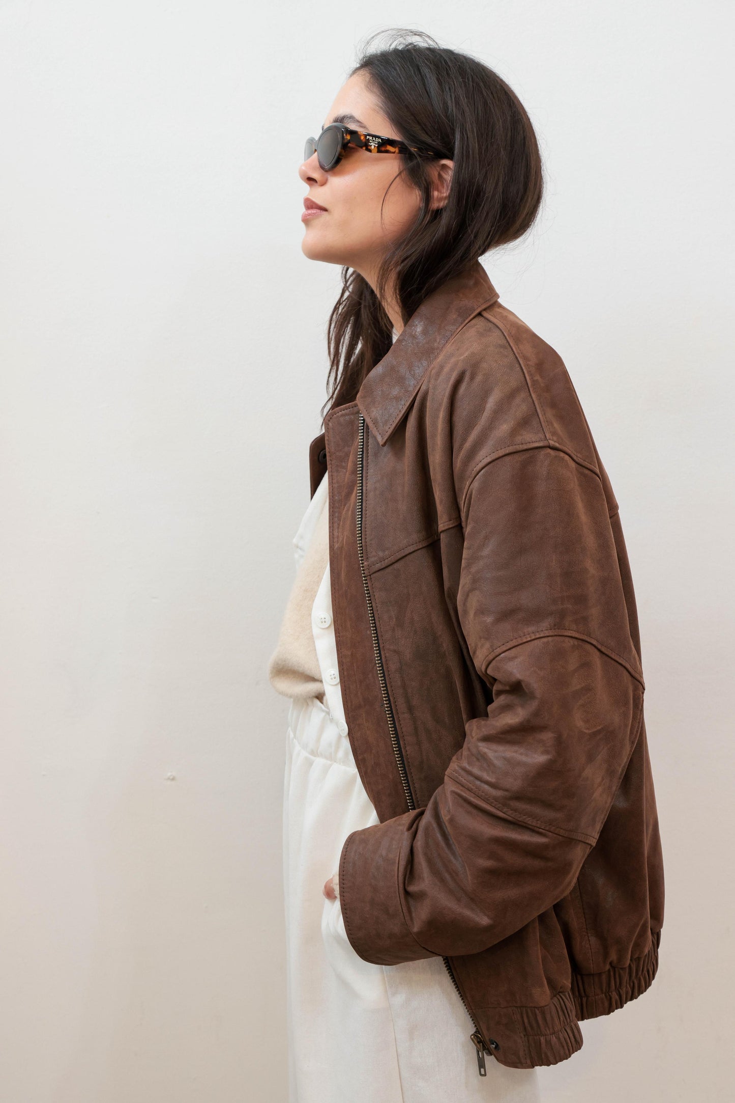 Jacket BOMBER marrón