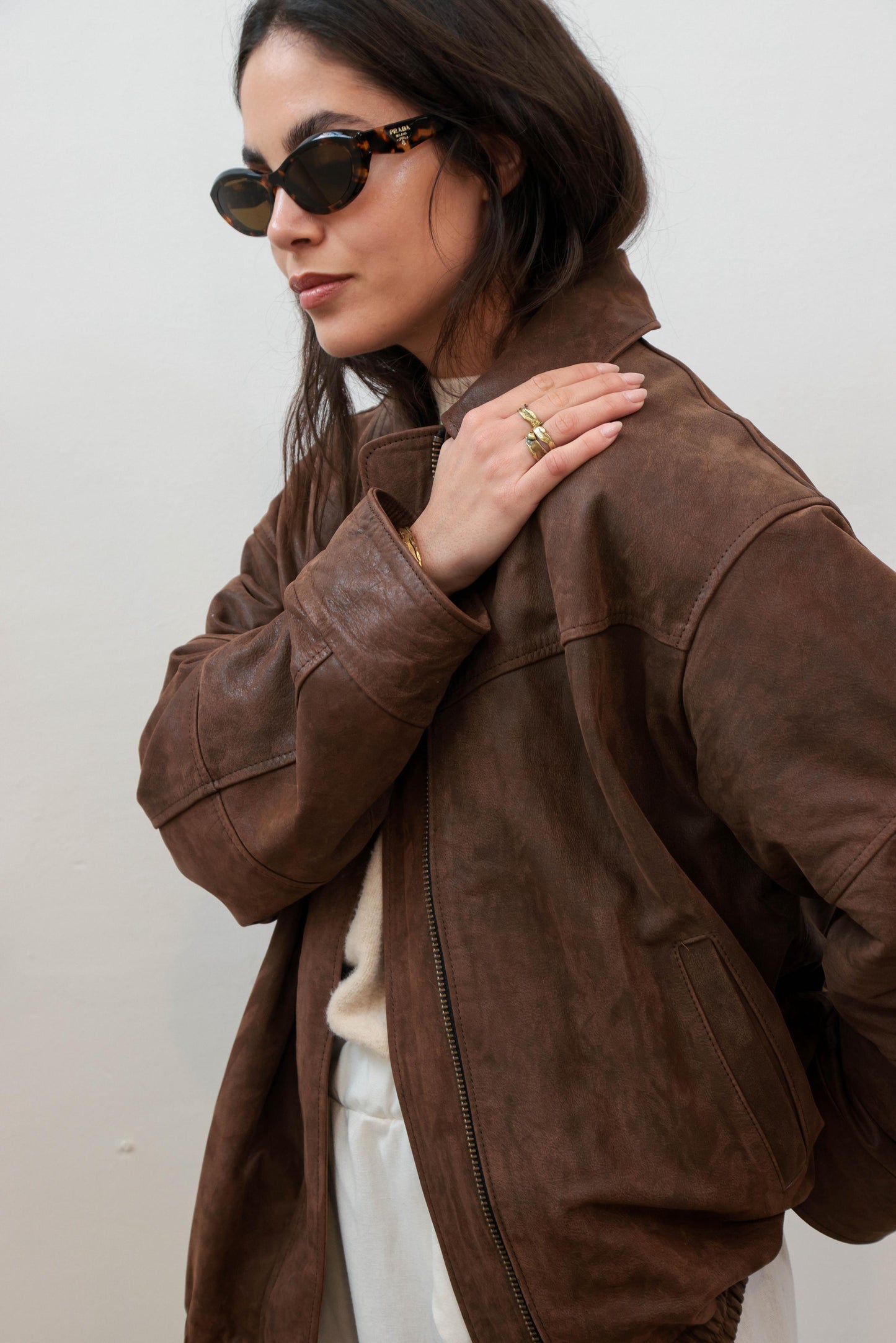 Jacket BOMBER marrón