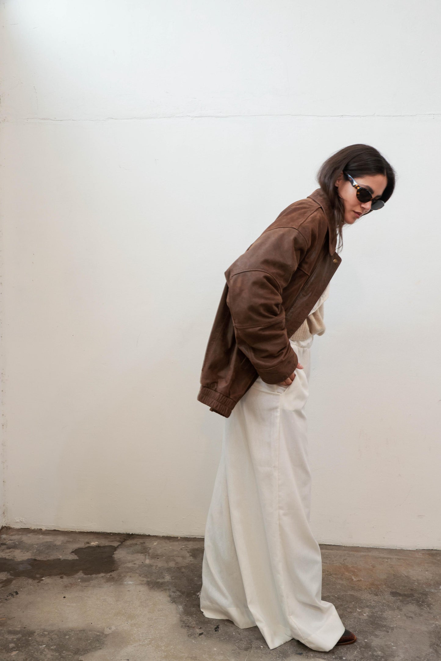 Jacket BOMBER marrón