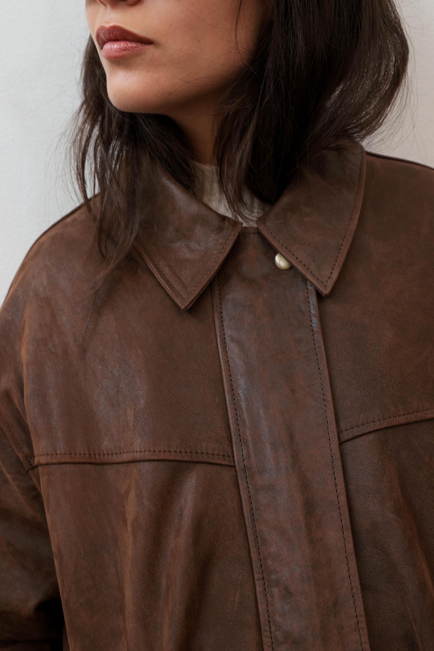 Jacket BOMBER marrón