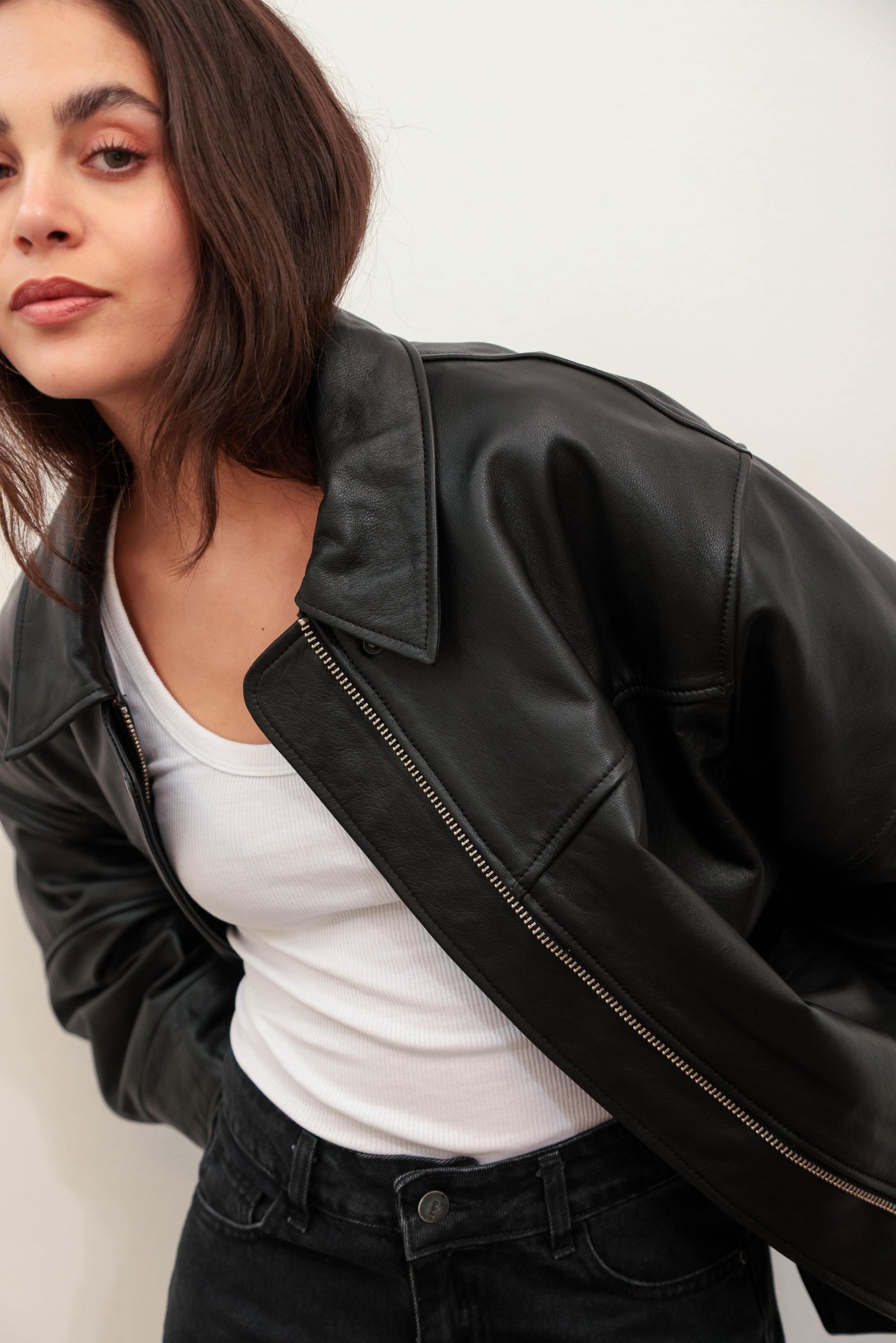 Jacket BOMBER negro
